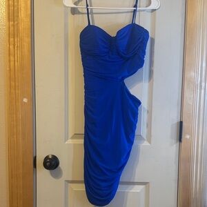 Windsor Strapless Royal Blue Dress